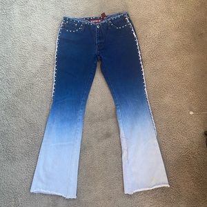 The coolest ombré bell bottoms